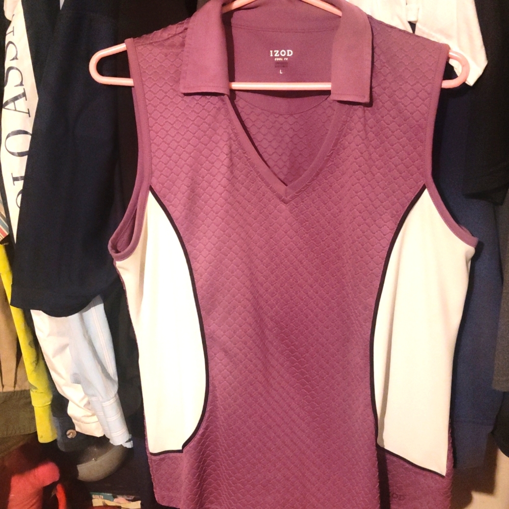 L Izod golf shirt